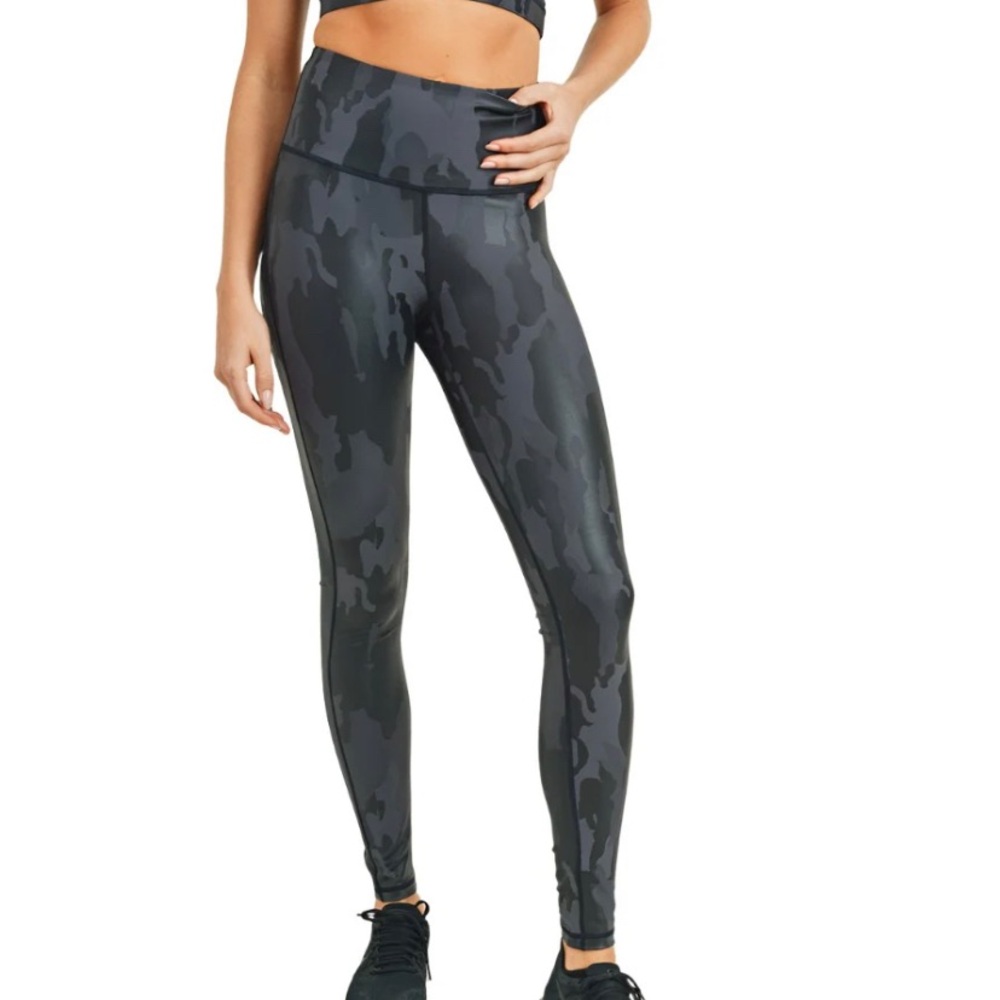 Mono B High Rise Sierra Camo Leggings